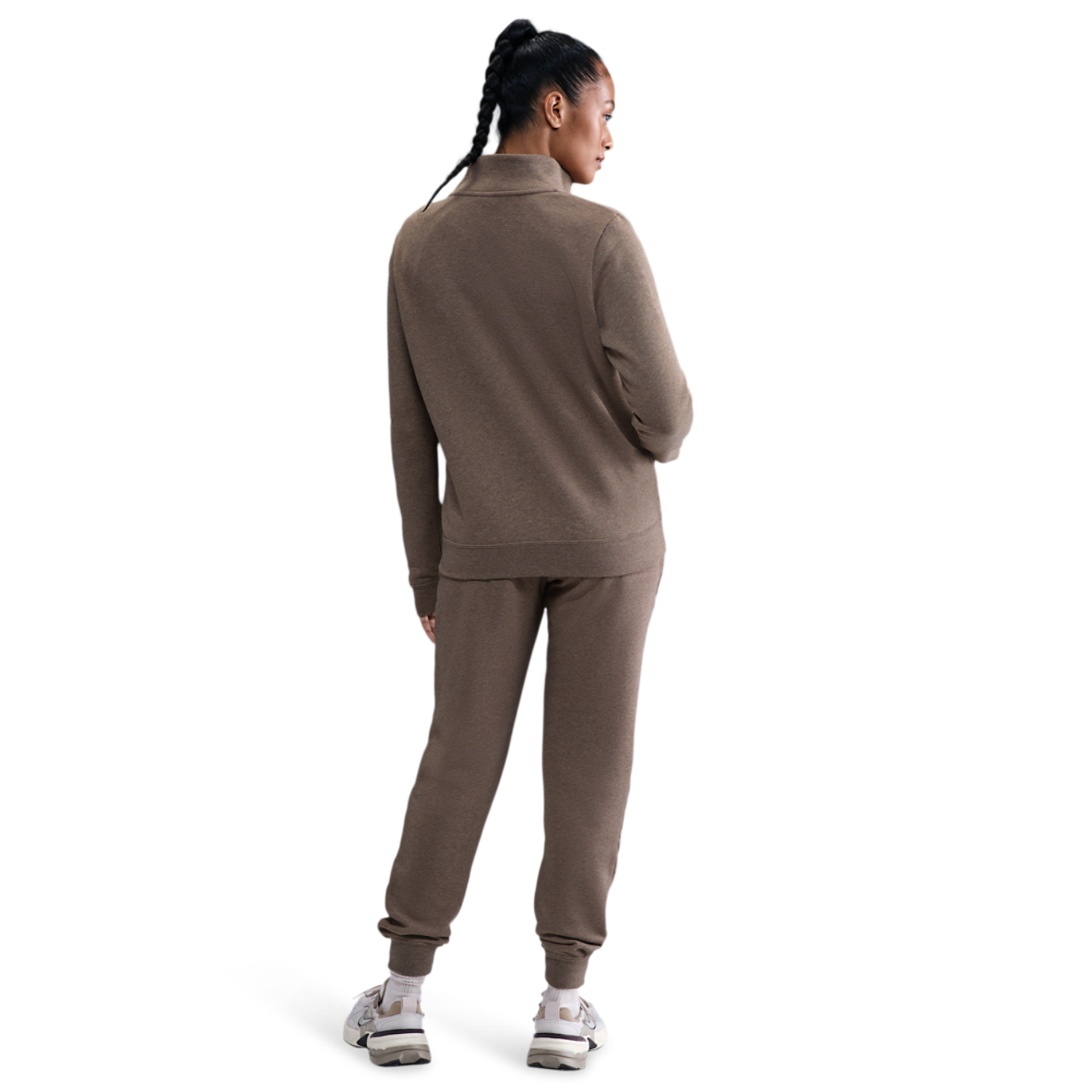 Nike NSW Club Fleece Quarter Zip Image 5 of 5. Tap to open photo gallery.