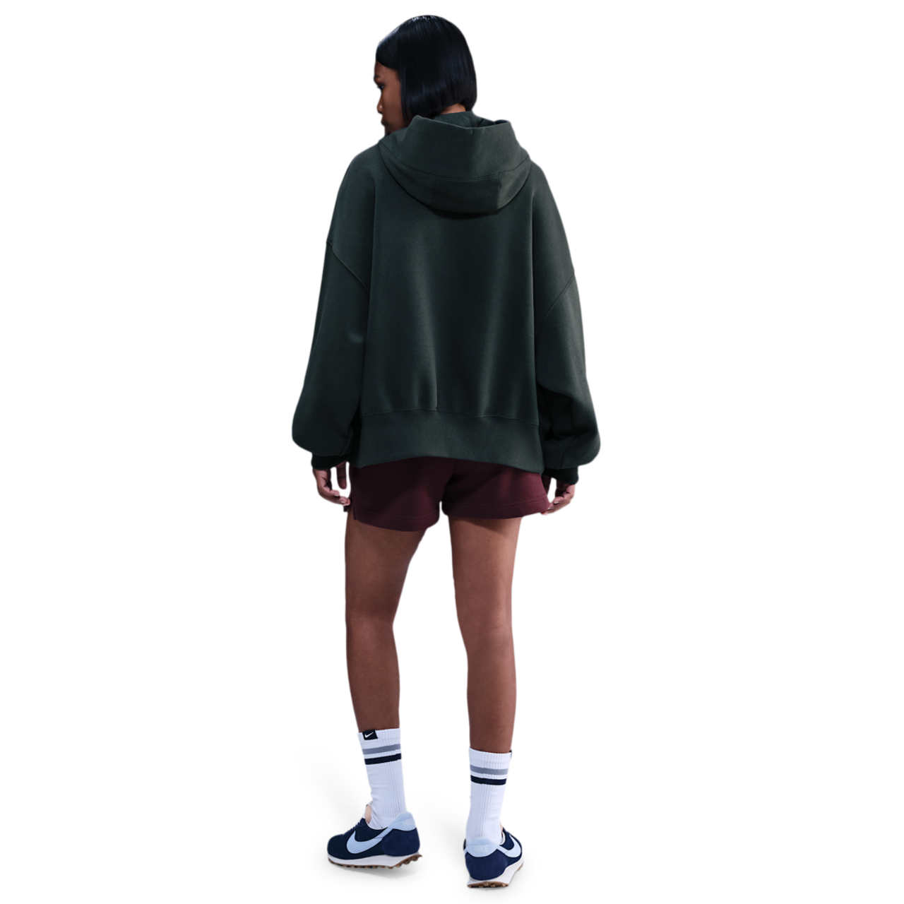 Nike PHNX Fleece OS Pullover Hoodie Image 4 of 4. Tap to open photo gallery.