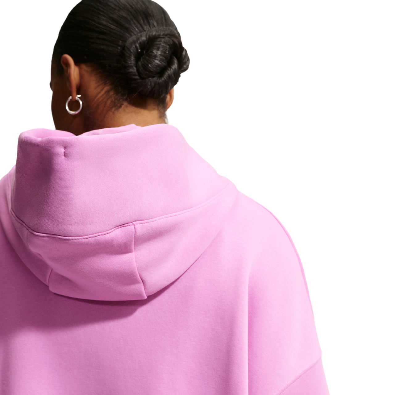 Nike PHNX Fleece OS Pullover Hoodie Image 2 of 4. Tap to open photo gallery.