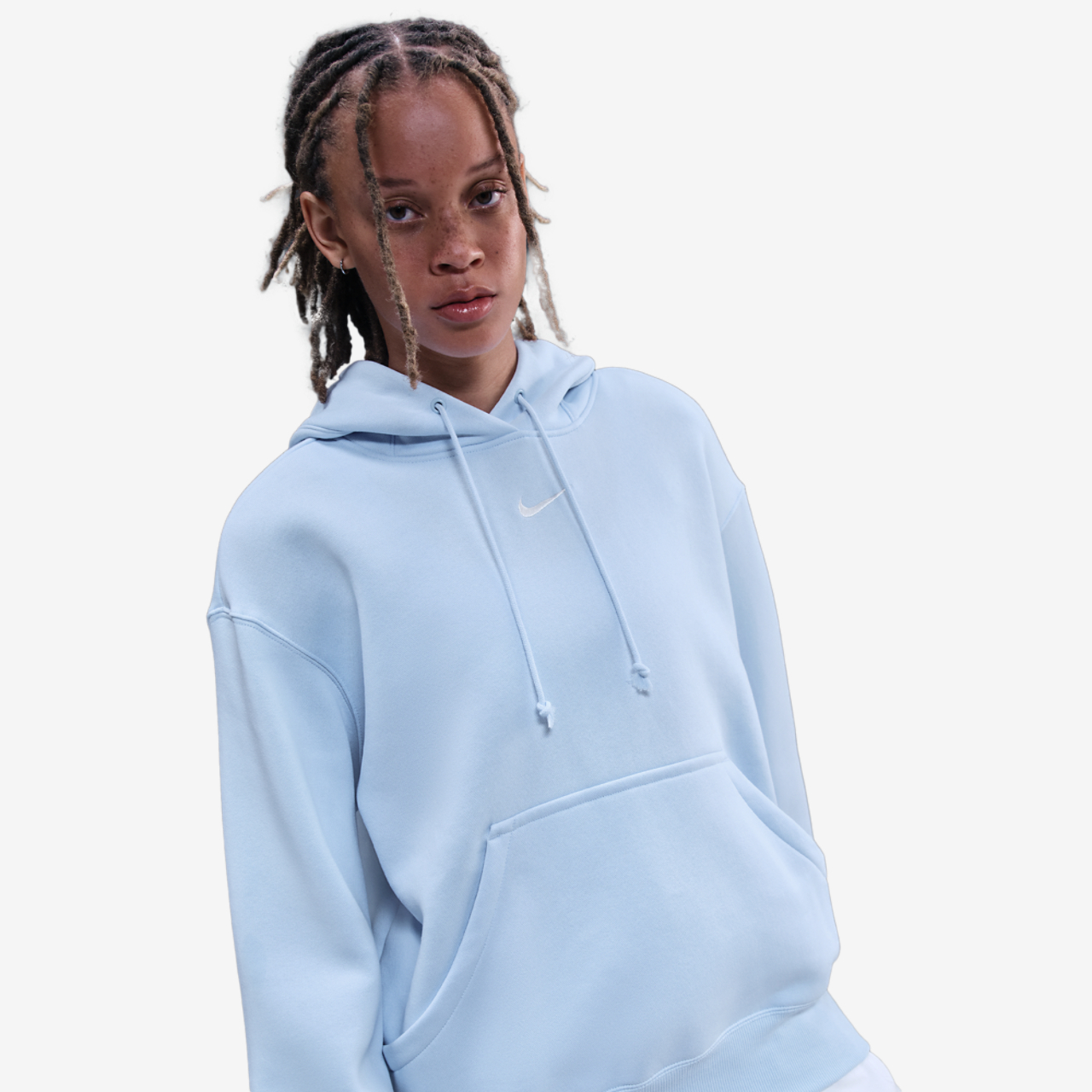 Nike Phoenix Fleece OS  Pullover Hoodie Image 1 of 4. Tap to open photo gallery.