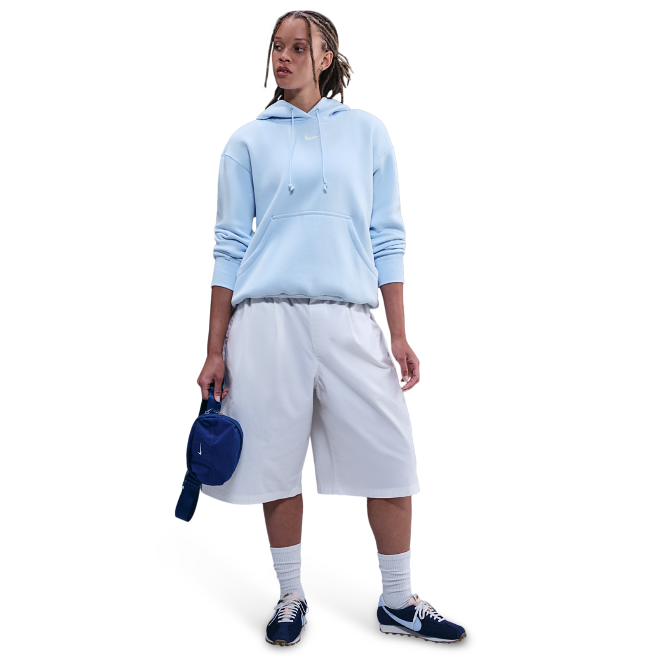 Nike Phoenix Fleece OS  Pullover Hoodie Image 3 of 4. Tap to open photo gallery.