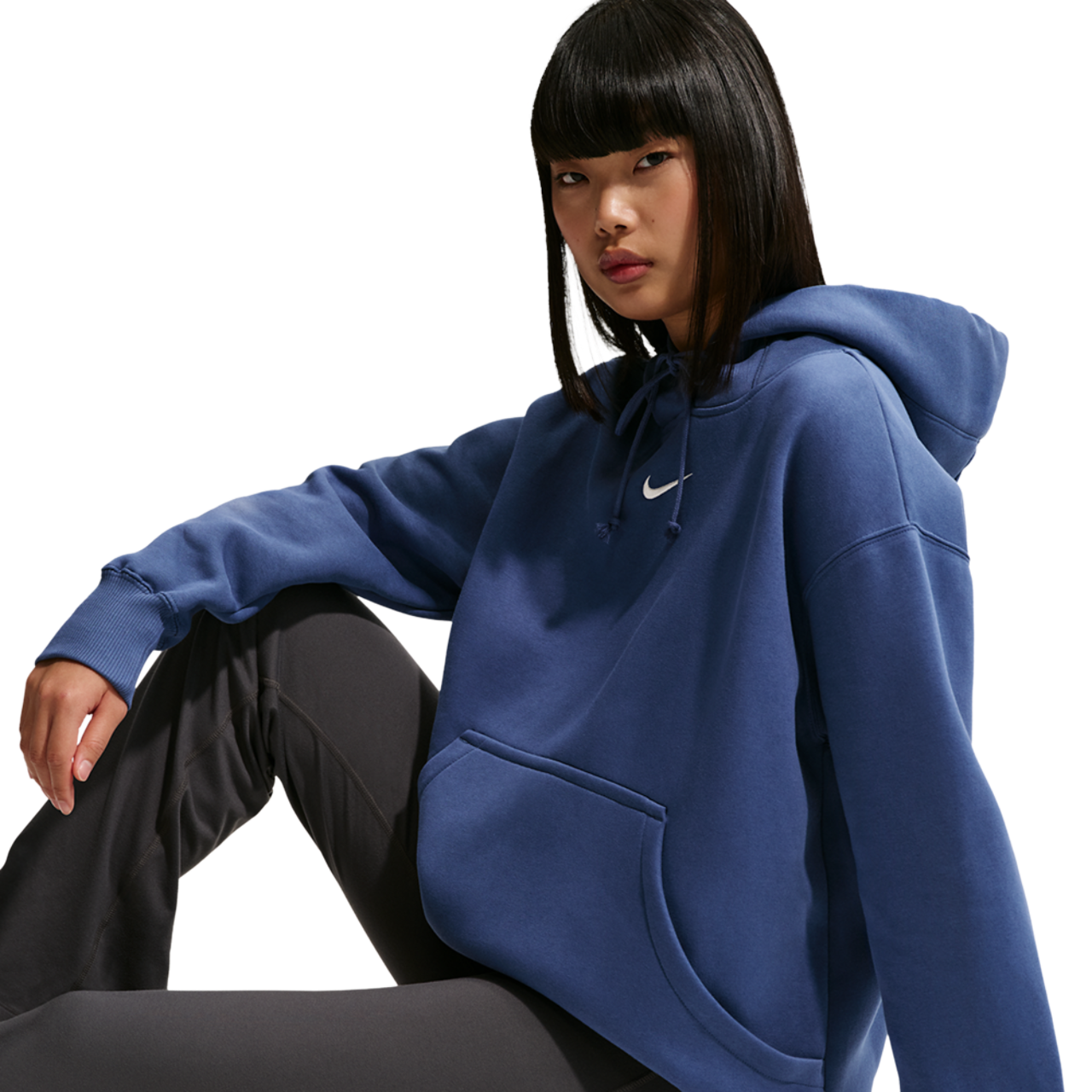 Nike Phoenix Fleece OS  Pullover Hoodie Image 1 of 5. Tap to open photo gallery.