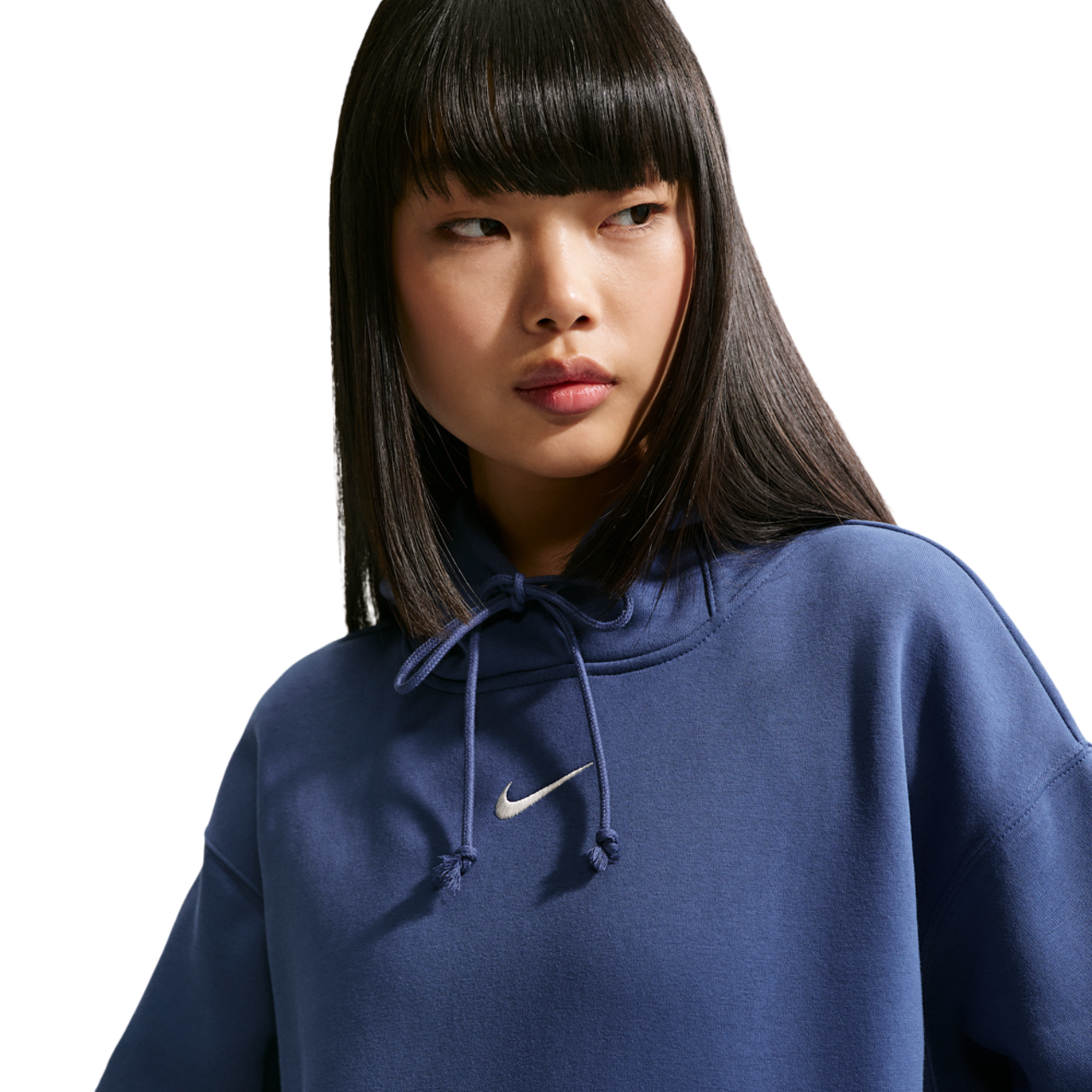 Nike Phoenix Fleece OS  Pullover Hoodie Image 3 of 5. Tap to open photo gallery.