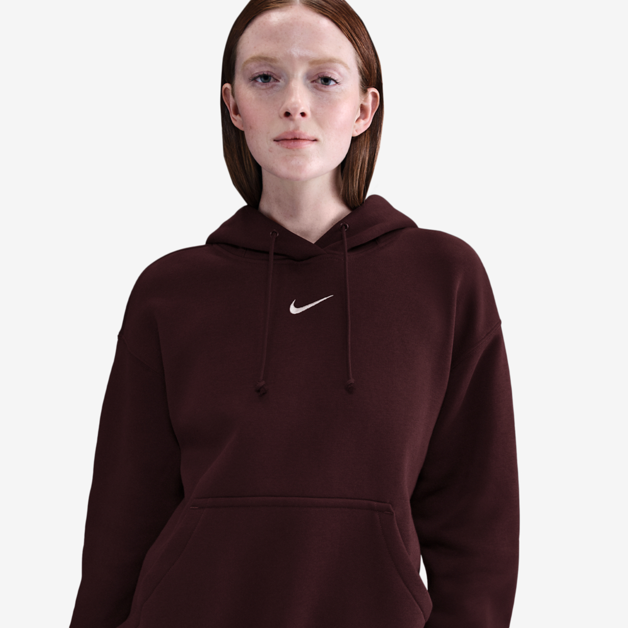 Nike Phoenix Fleece OS  Pullover Hoodie Image 1 of 4. Tap to open photo gallery.