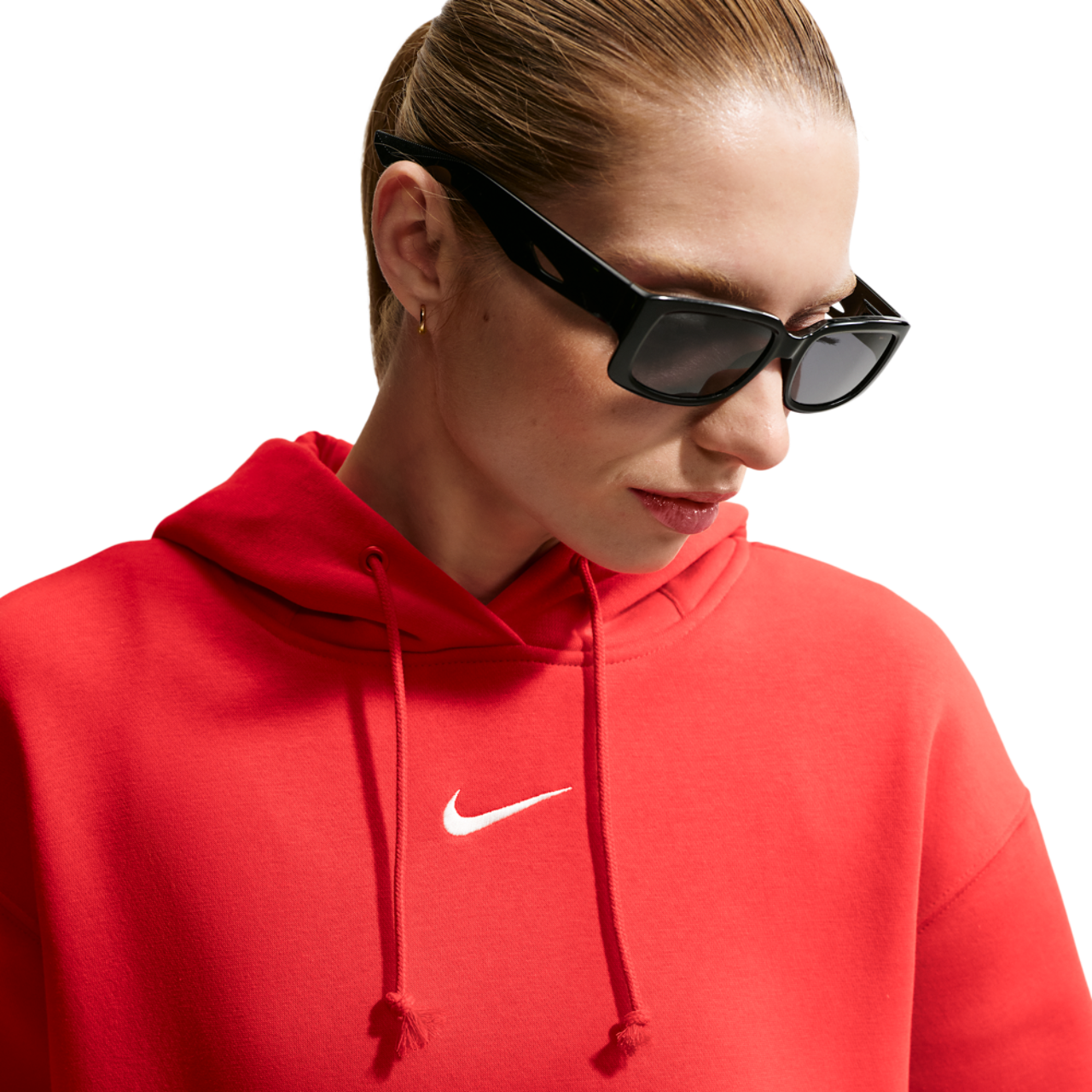 Nike Phoenix Fleece OS  Pullover Hoodie Image 4 of 7. Tap to open photo gallery.