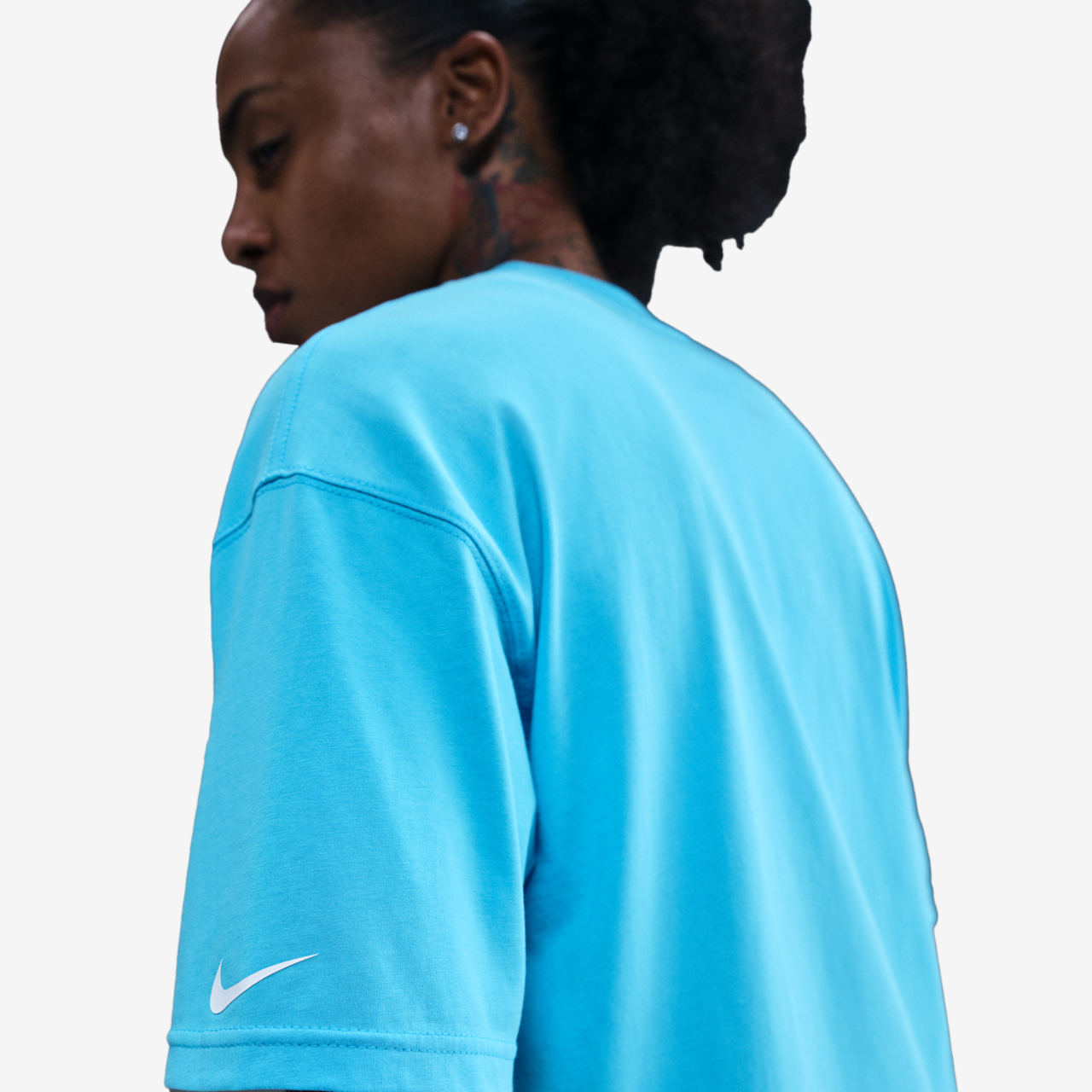 Nike CC Caitlin Logo Tee Image 5 of 5. Tap to open photo gallery.