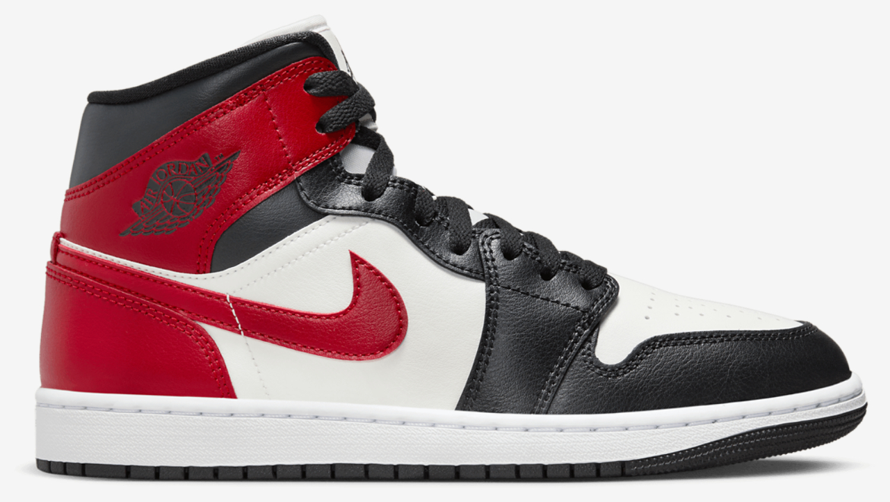 Jordan AJ 1 Mid Image 1 of 9. Tap to open photo gallery.