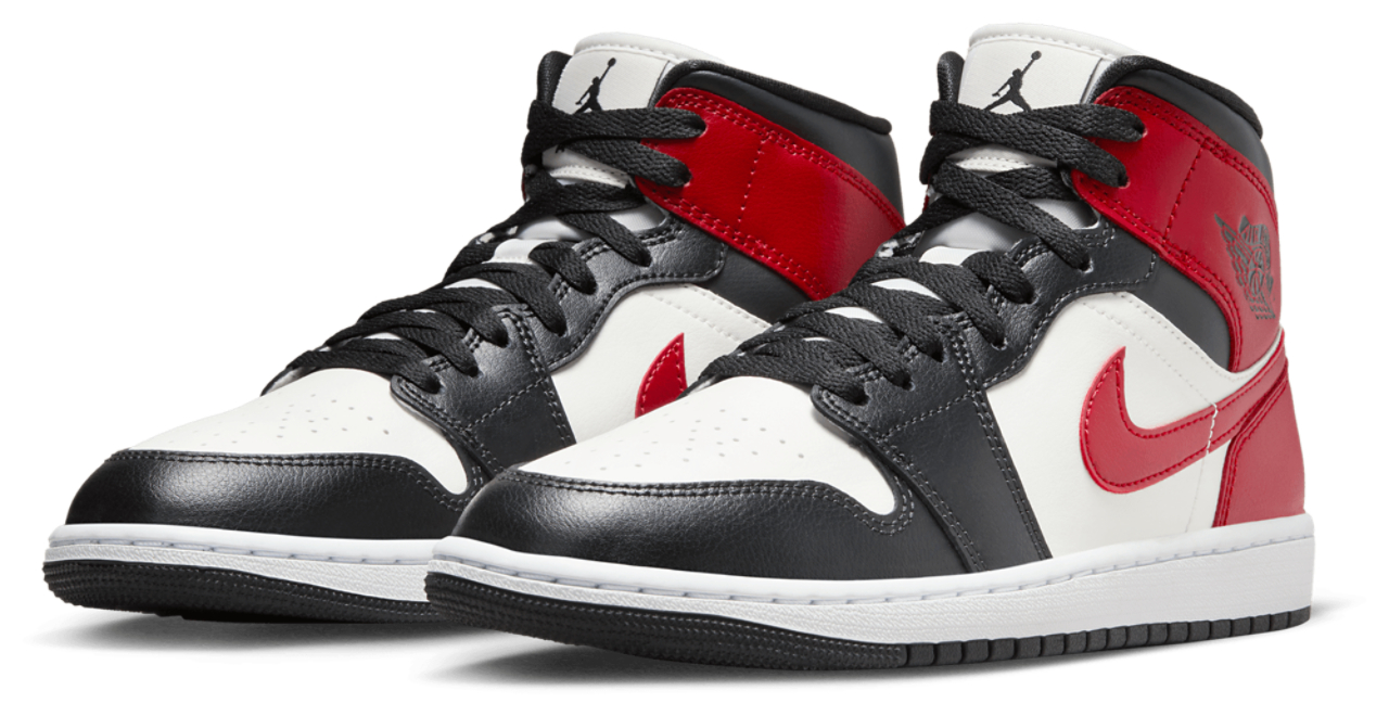 Jordan AJ 1 Mid Image 6 of 9. Tap to open photo gallery.