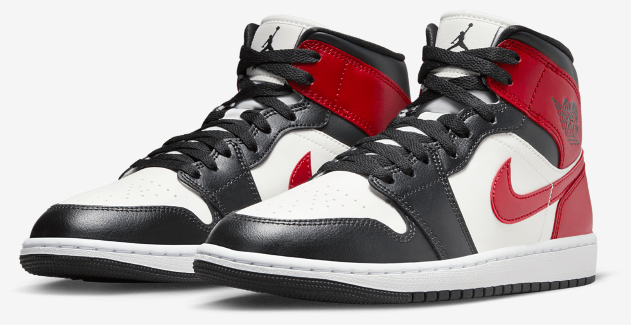 Jordan AJ 1 Mid Image 6 of 9. Tap to open photo gallery.