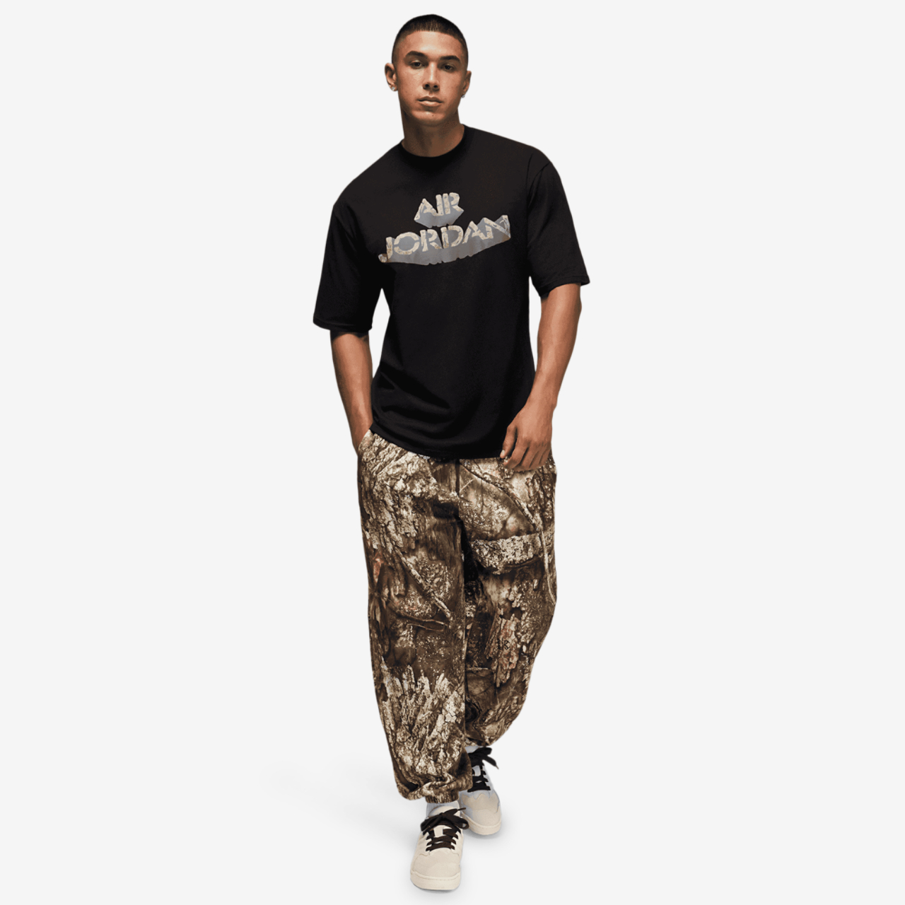 Jordan AJ 4 Cave '85 Short Sleeve Crew Image 5 of 5. Tap to open photo gallery.