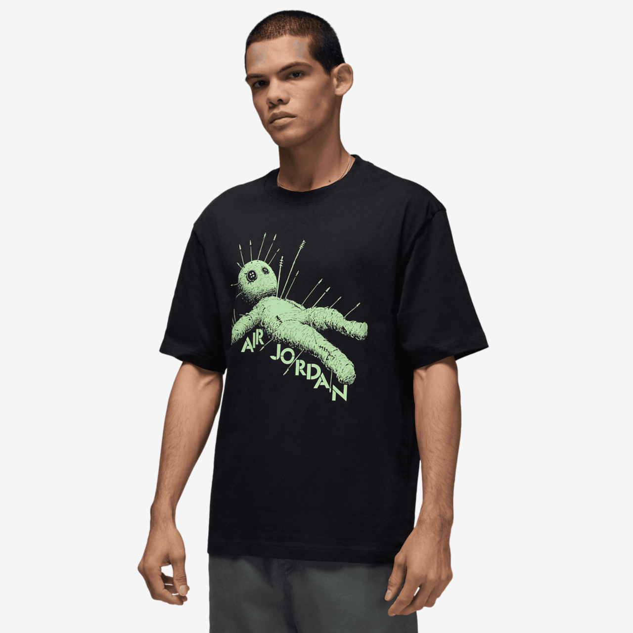 Jordan AJ 1 VD Short Sleeve Crew Image 1 of 6. Tap to open photo gallery.