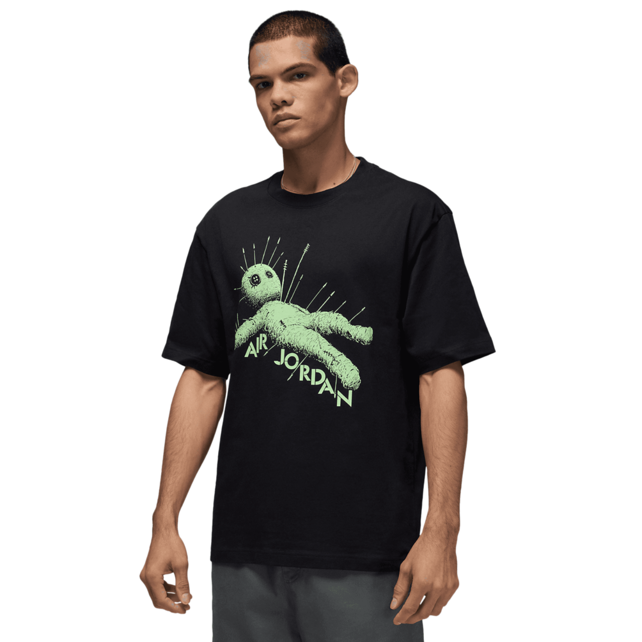 Jordan AJ 1 VD Short Sleeve Crew Image 1 of 6. Tap to open photo gallery.