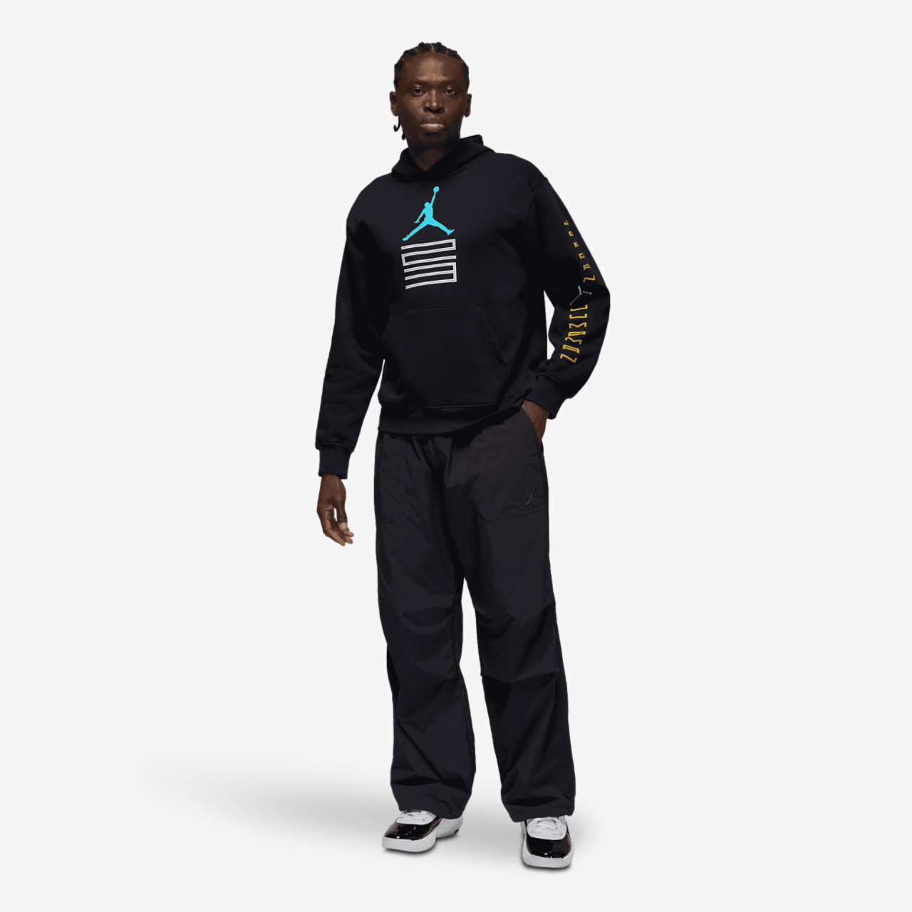 Jordan AJ 11 Gamma Fleece Pullover Image 8 of 8. Tap to open photo gallery.