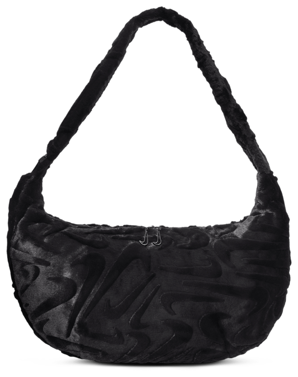 Nike NSW Faux Fur Slouchy Bag - Women's | Foot Locker