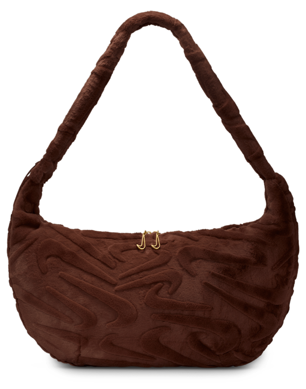Nike NSW Faux Fur Slouchy Bag - Women's | Foot Locker