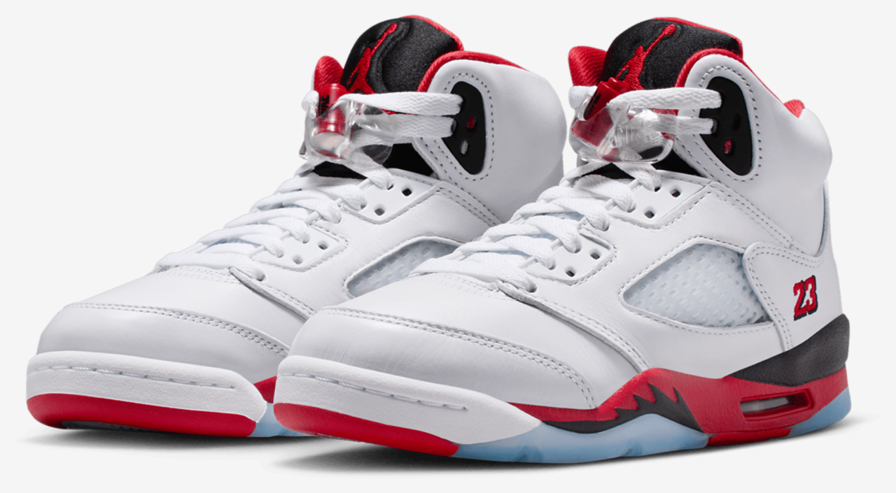 Jordan Air Jordan 5 Retro OG Image 6 of 10. Tap to open photo gallery.