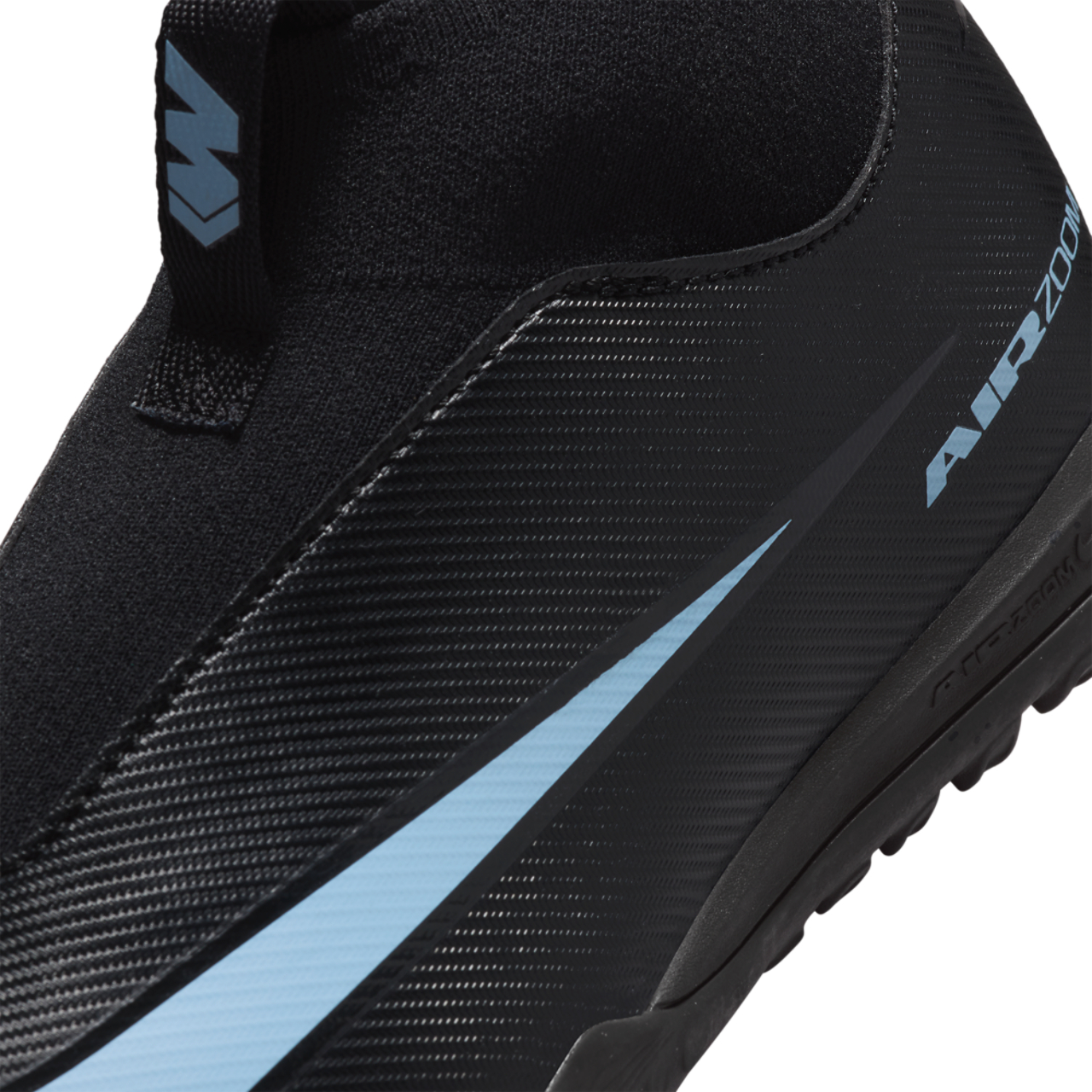 Nike JR Zoom Superfly 10 Academy TF Image 7 of 8. Tap to open photo gallery.