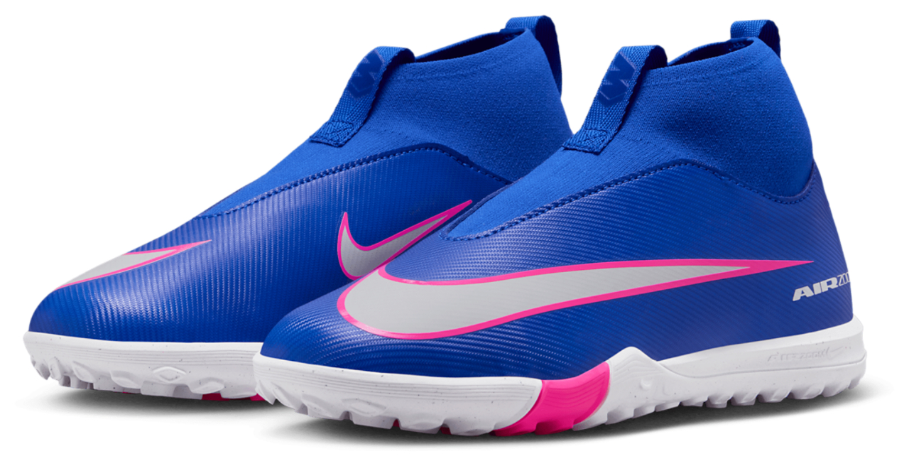 Nike JR Zoom Superfly 10 Academy TF Image 6 of 8. Tap to open photo gallery.