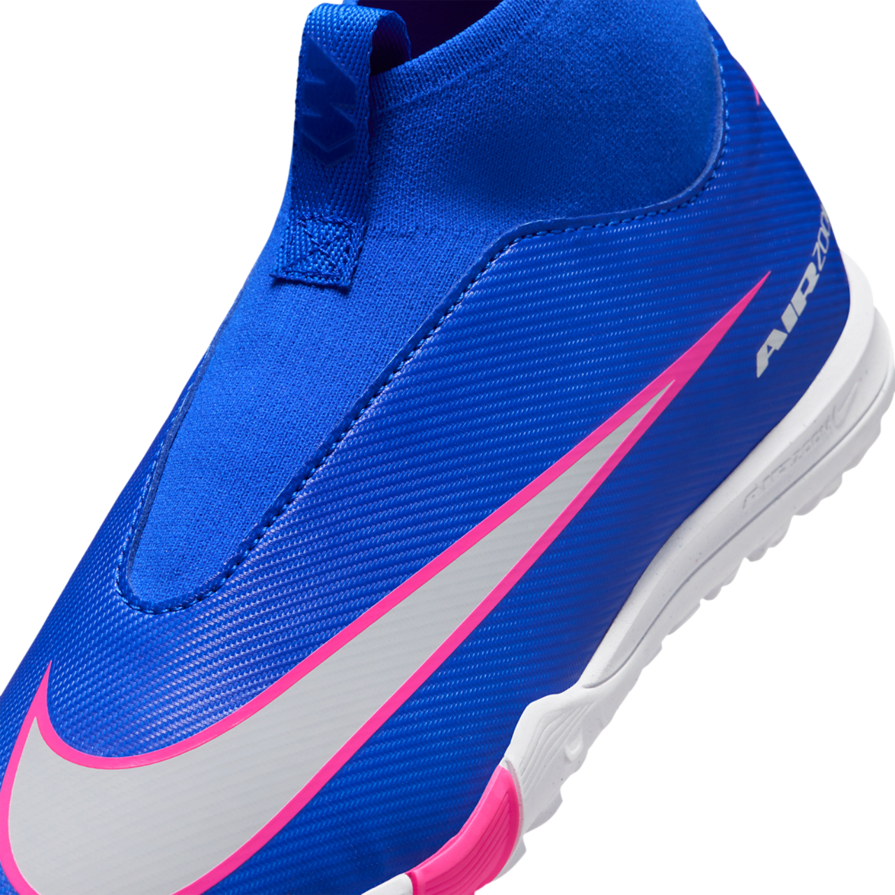 Nike JR Zoom Superfly 10 Academy TF Image 7 of 8. Tap to open photo gallery.