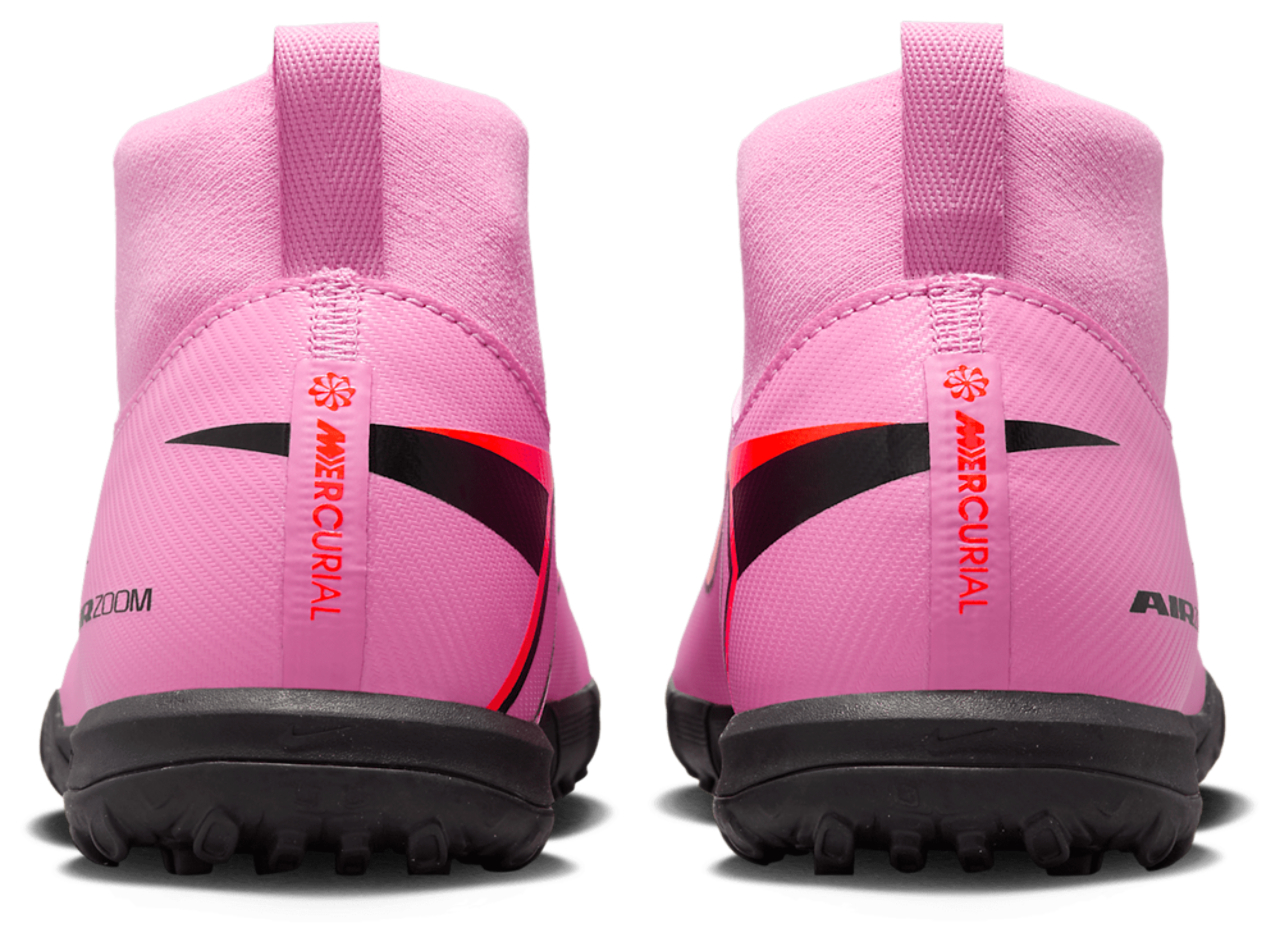 Nike JR Zoom Superfly 10 Academy TF Image 3 of 8. Tap to open photo gallery.