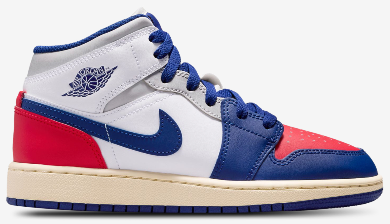 Jordan AJ 1 Mid Image 1 of 5. Tap to open photo gallery.