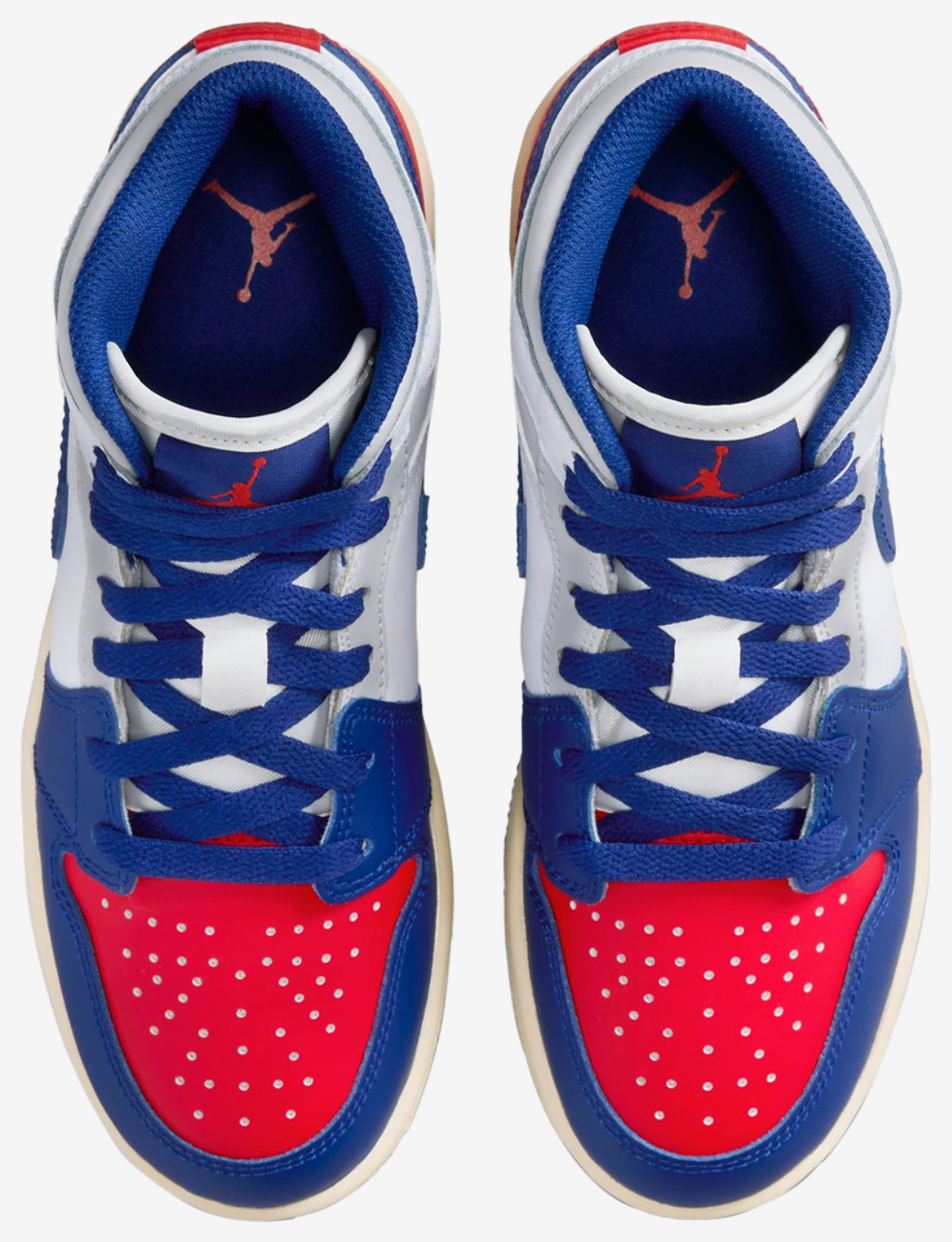 Jordan AJ 1 Mid Image 4 of 5. Tap to open photo gallery.