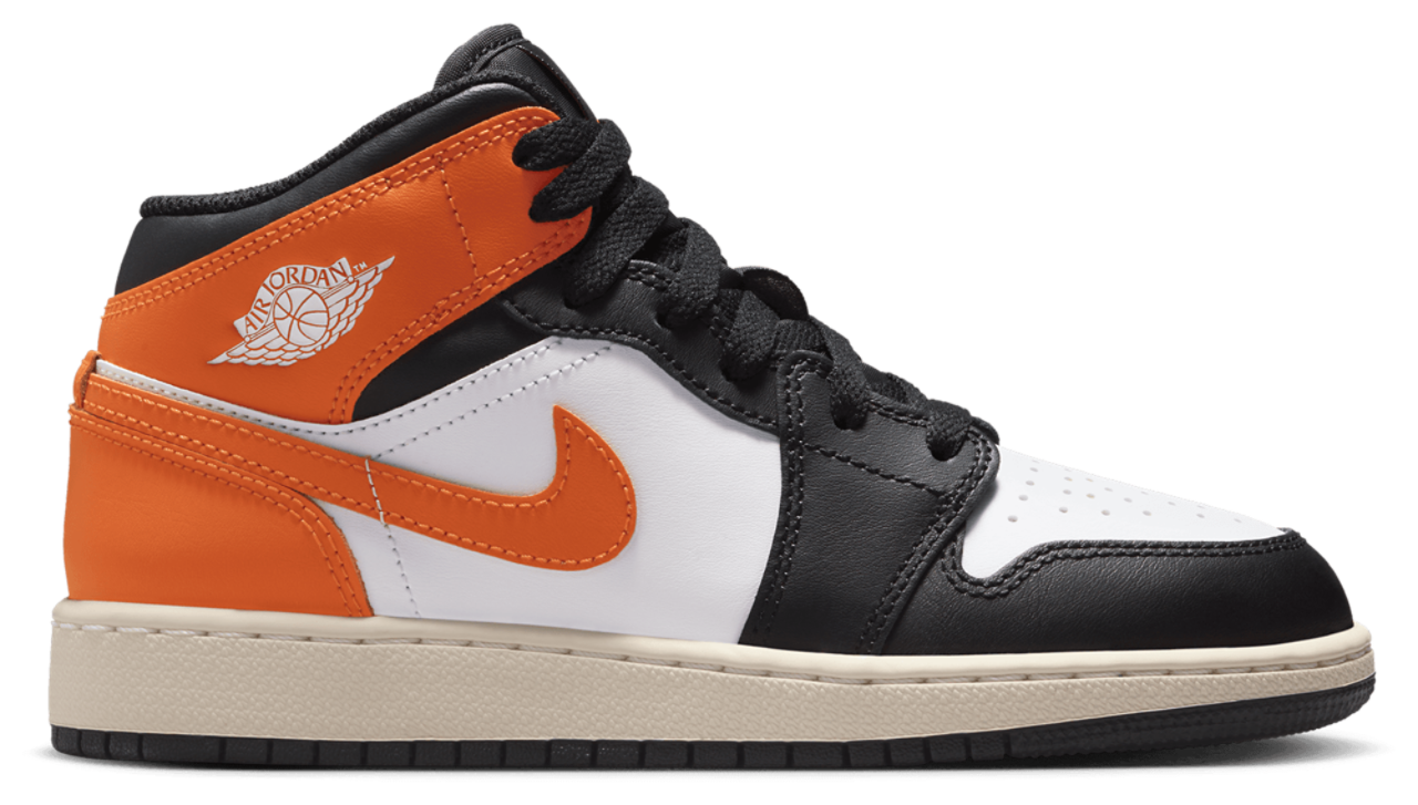 Jordan AJ 1 Mid Image 1 of 8. Tap to open photo gallery.
