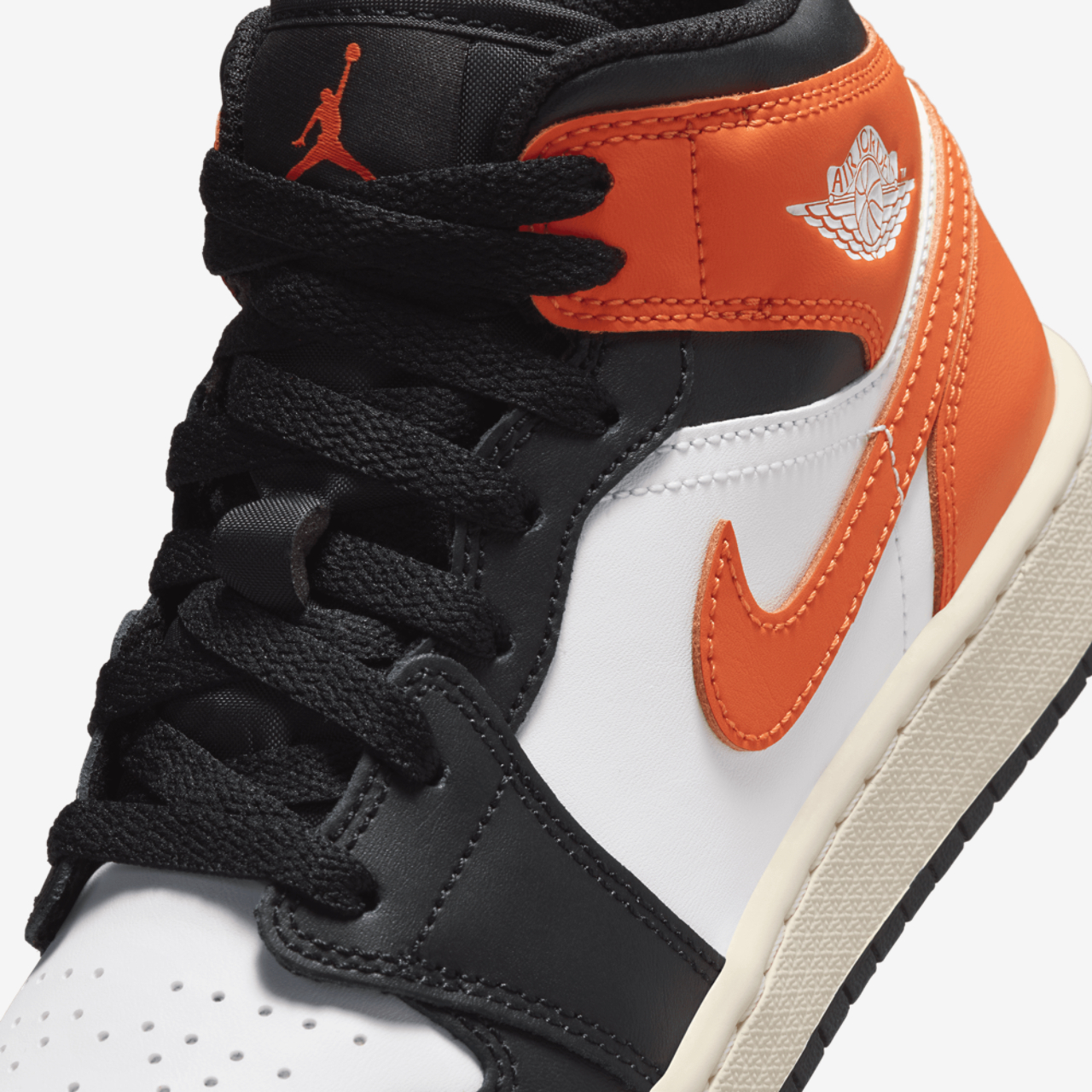 Jordan AJ 1 Mid Image 7 of 8. Tap to open photo gallery.
