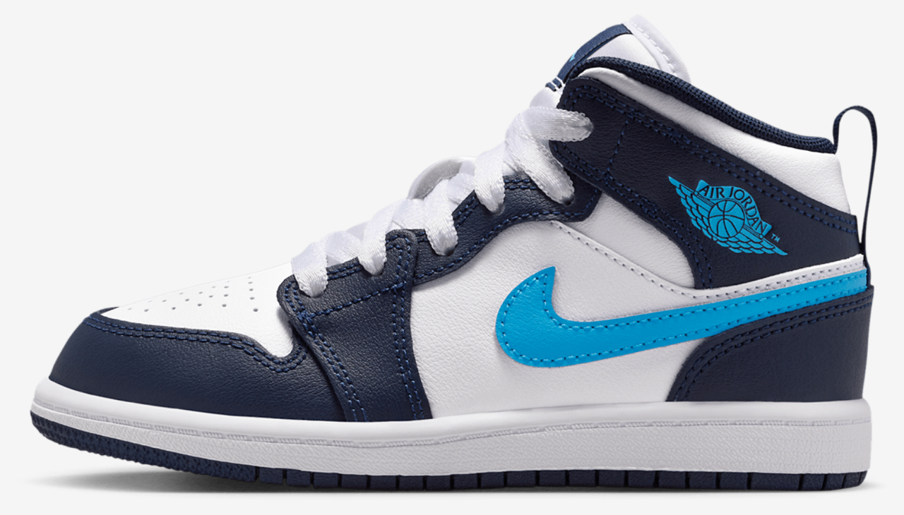Jordan AJ 1 Mid Image 2 of 8. Tap to open photo gallery.