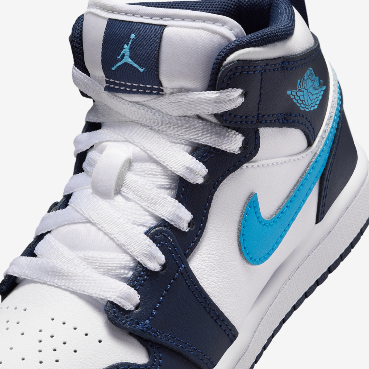 Jordan AJ 1 Mid Image 7 of 8. Tap to open photo gallery.