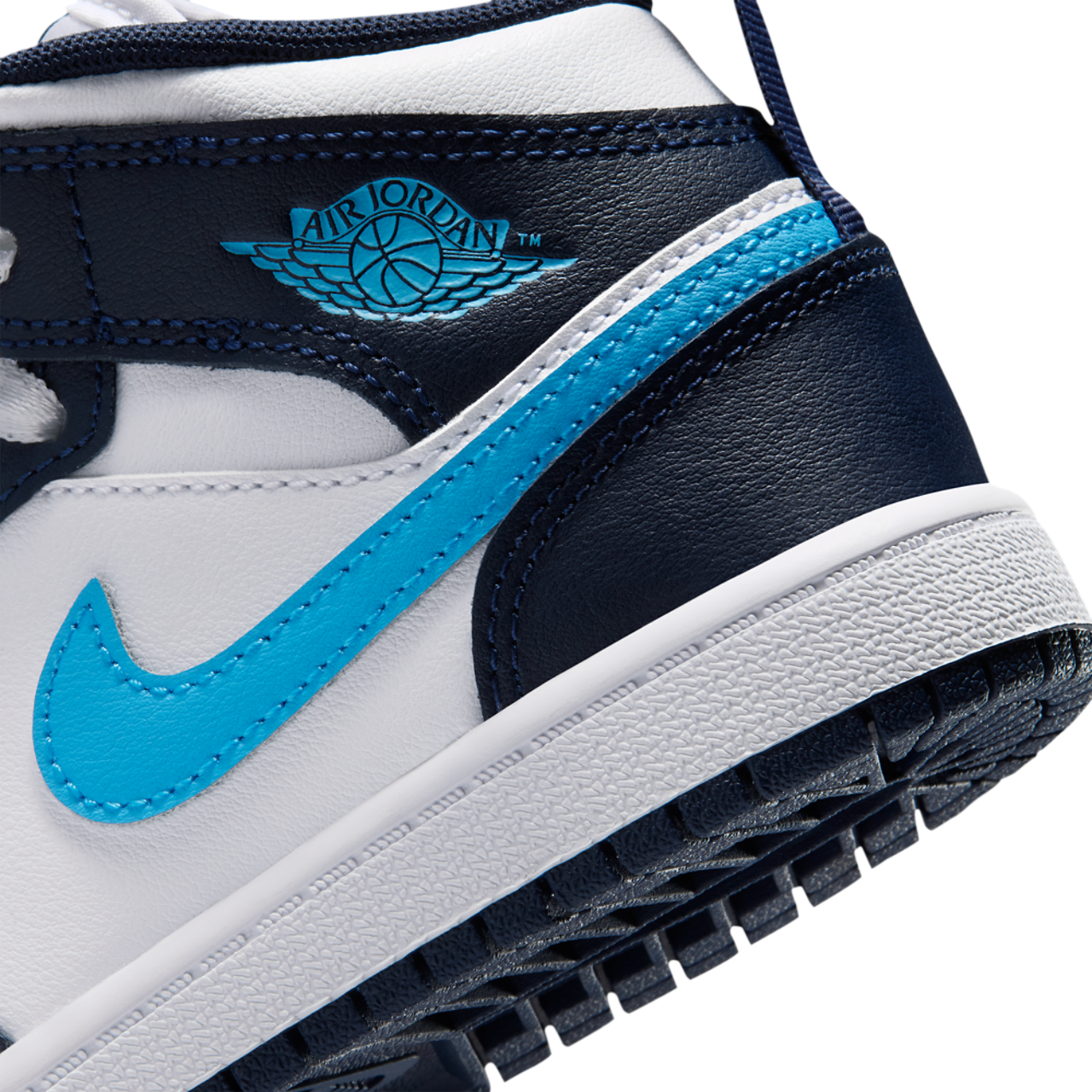 Jordan AJ 1 Mid Image 8 of 8. Tap to open photo gallery.