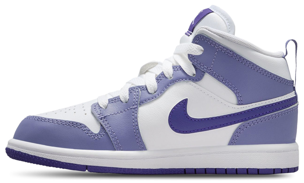 NIKE AIR JORDAN 1 MID パープル/ホワイ24.0cm 8/1発売｜Nike Air Jordan 1 Mid 