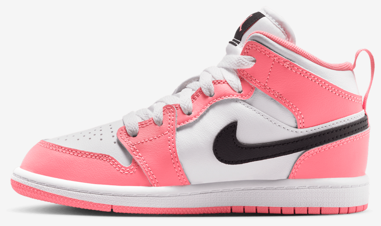Jordan AJ 1 Mid Image 2 of 8. Tap to open photo gallery.