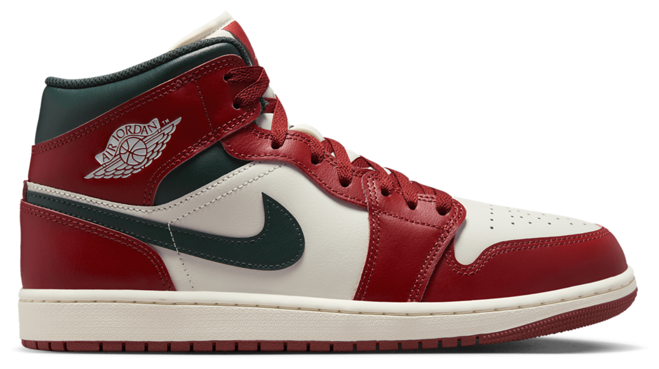 Jordan AJ 1 Mid Image 1 of 8. Tap to open photo gallery.