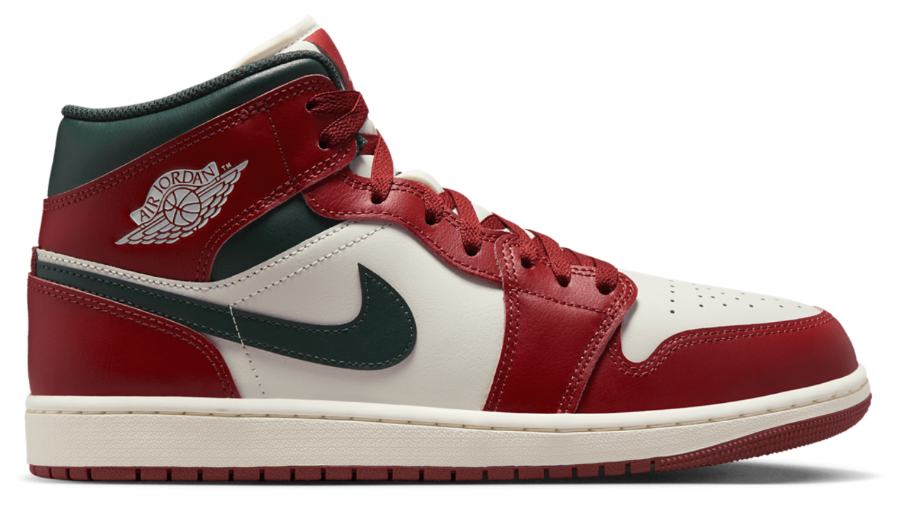 Jordan AJ 1 Mid Image 1 of 8. Tap to open photo gallery.
