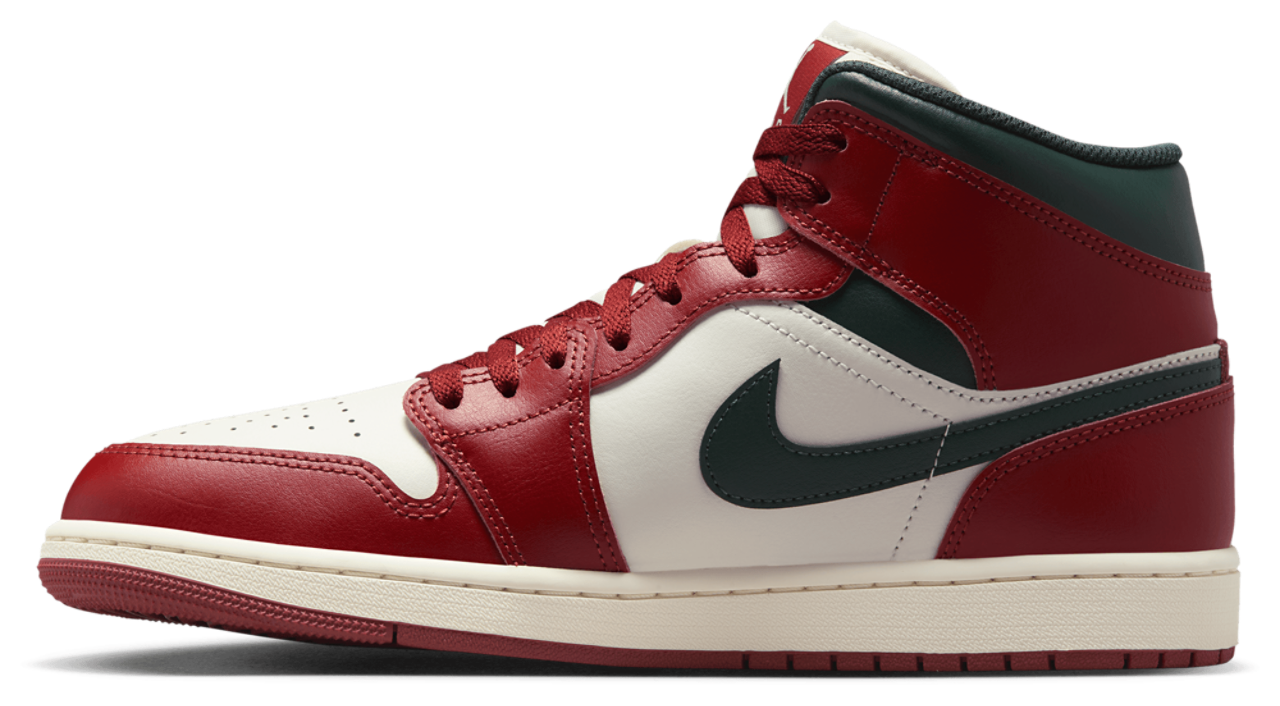 Jordan AJ 1 Mid Image 2 of 8. Tap to open photo gallery.