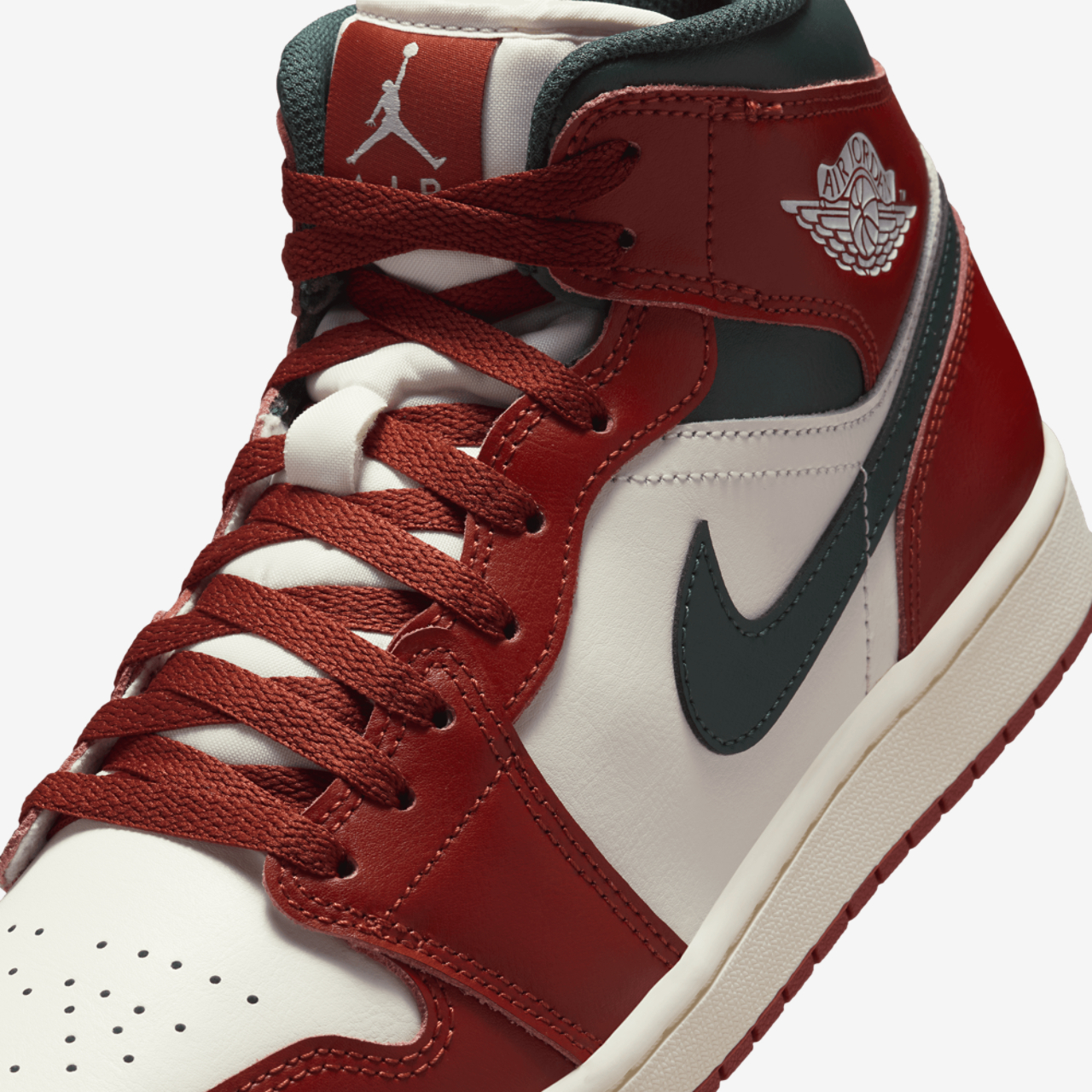 Jordan AJ 1 Mid Image 7 of 8. Tap to open photo gallery.