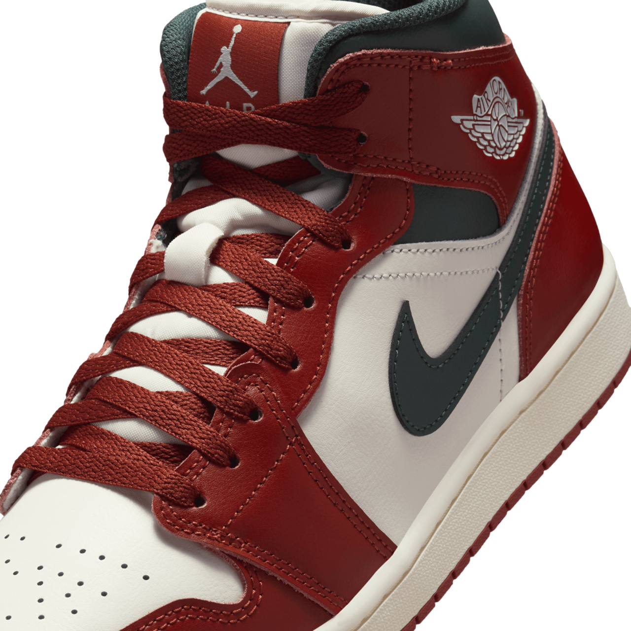 Jordan AJ 1 Mid Image 7 of 8. Tap to open photo gallery.