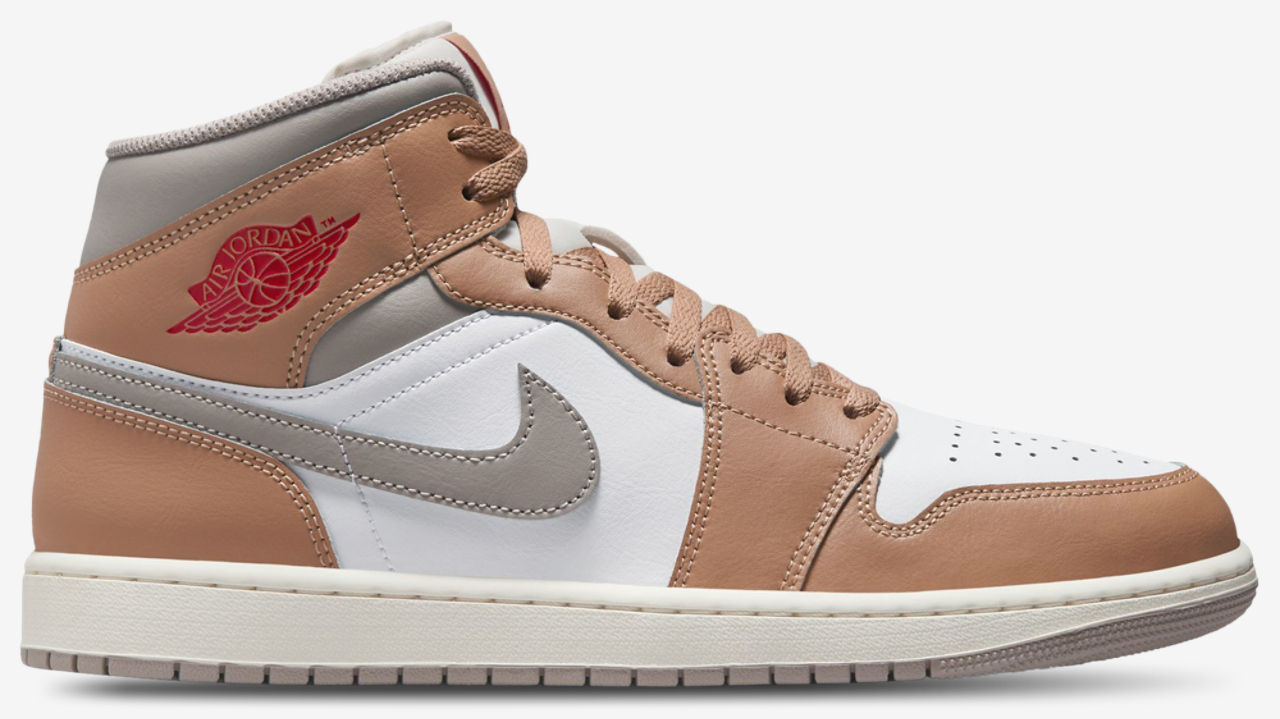 Jordan AJ 1 Mid Image 1 of 5. Tap to open photo gallery.