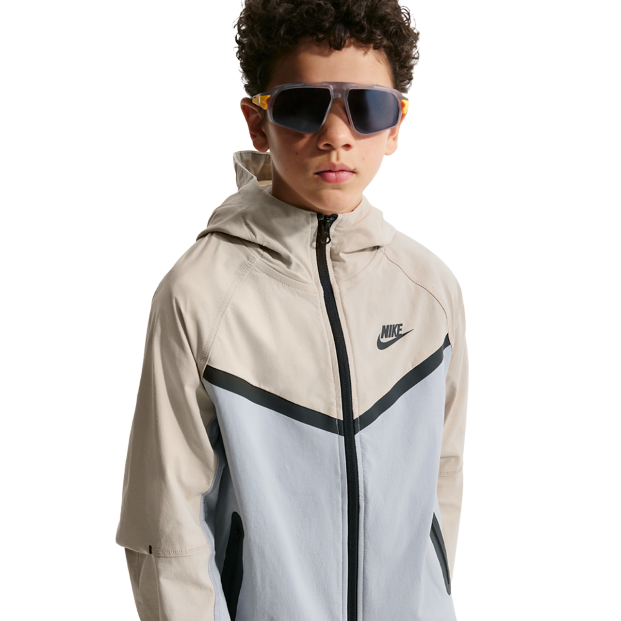 nike foot Locker ウィンドブレーカー ナイロンメンズ ジャージ Nike NSW Tech Woven Full-Zip Jacket PD - Boys' Grade School | Foot