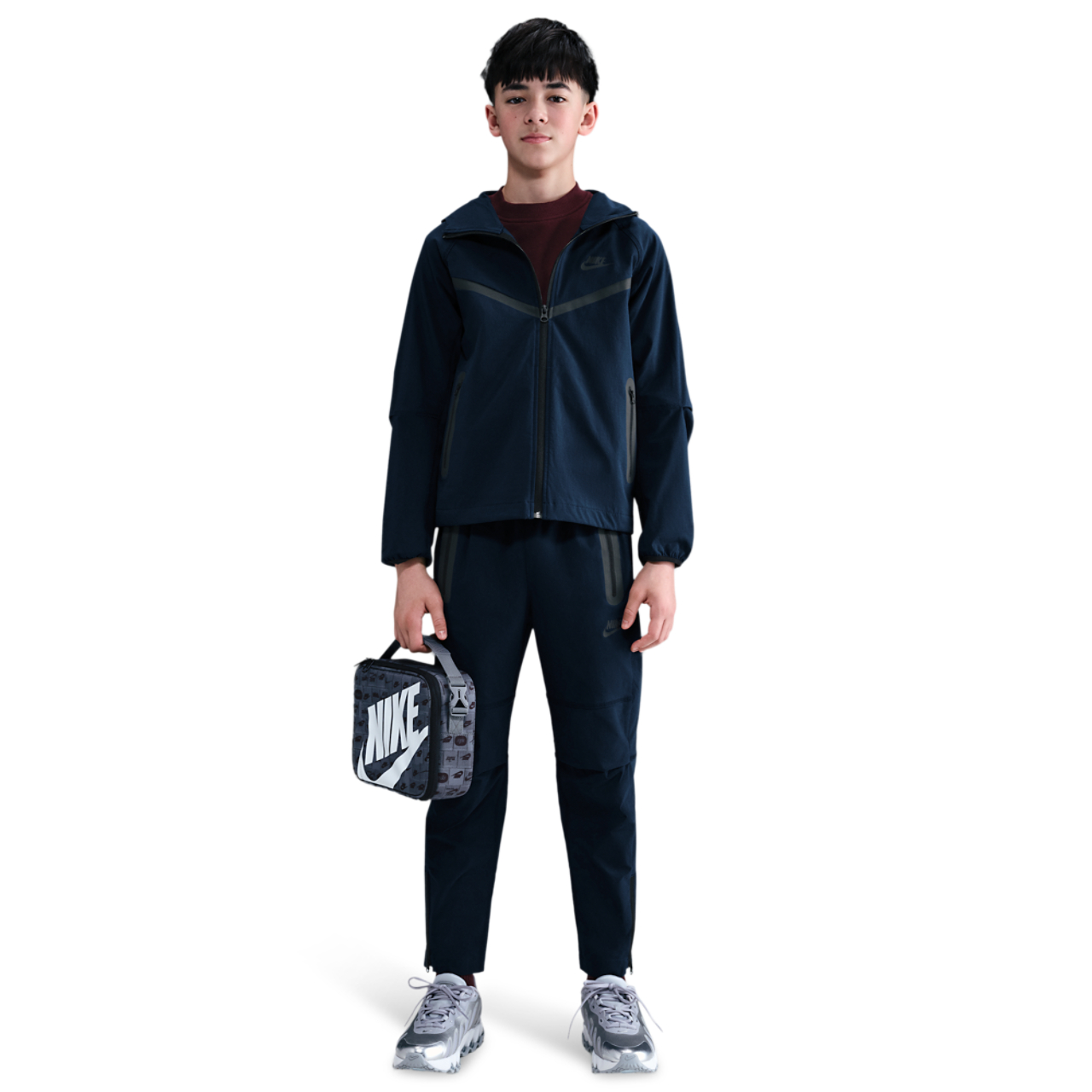 Nike NSW Tech Woven Full-Zip Jacket PD Image 3 of 4. Tap to open photo gallery.