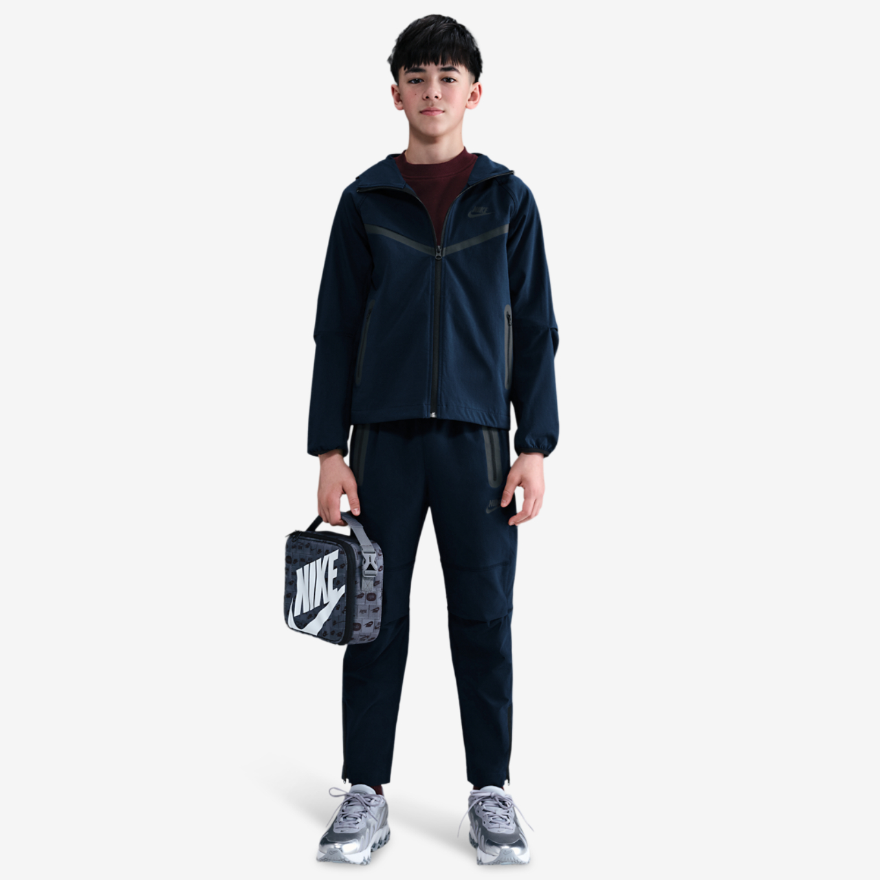 Nike NSW Tech Woven Full-Zip Jacket PD Image 3 of 4. Tap to open photo gallery.