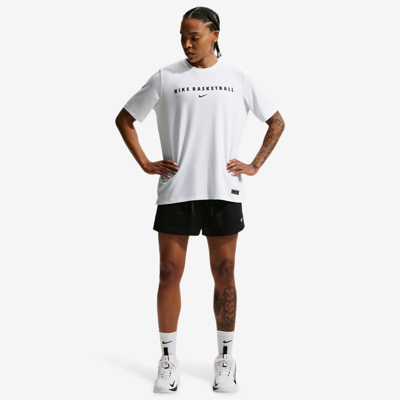 Nike DriFIT Essential Basketball Mesh Short Image 3 of 4. Tap to open photo gallery.