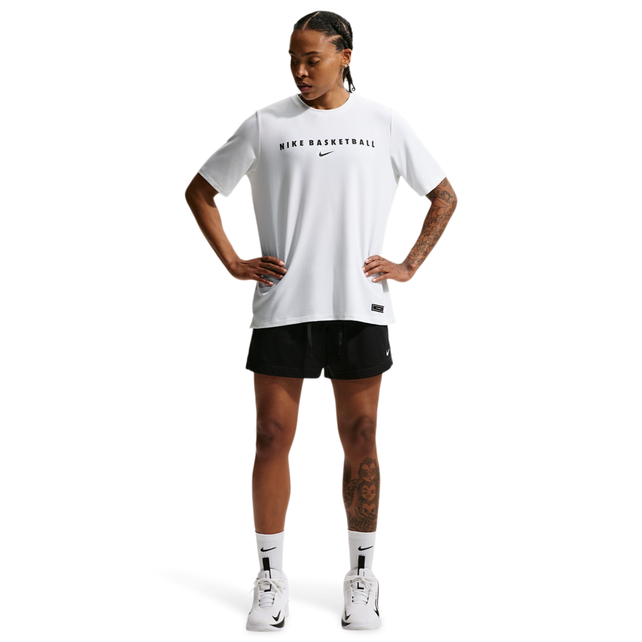 Nike DriFIT Essential Basketball Mesh Short Image 3 of 4. Tap to open photo gallery.