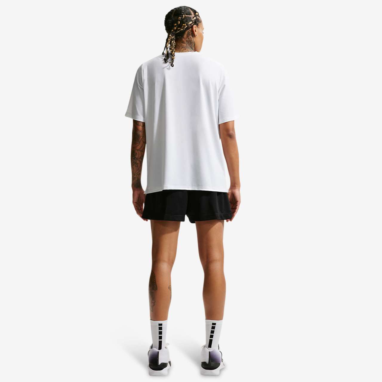 Nike DriFIT Essential Basketball Mesh Short Image 4 of 4. Tap to open photo gallery.