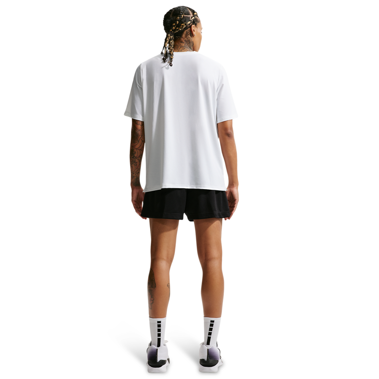 Nike DriFIT Essential Basketball Mesh Short Image 4 of 4. Tap to open photo gallery.