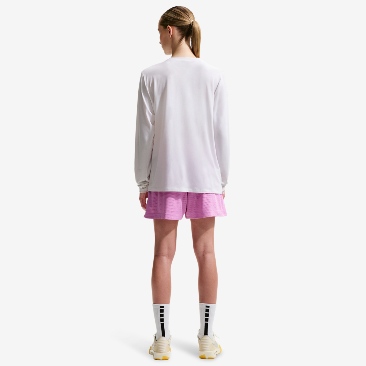 Nike DriFIT Essential Basketball Mesh Short Image 4 of 4. Tap to open photo gallery.