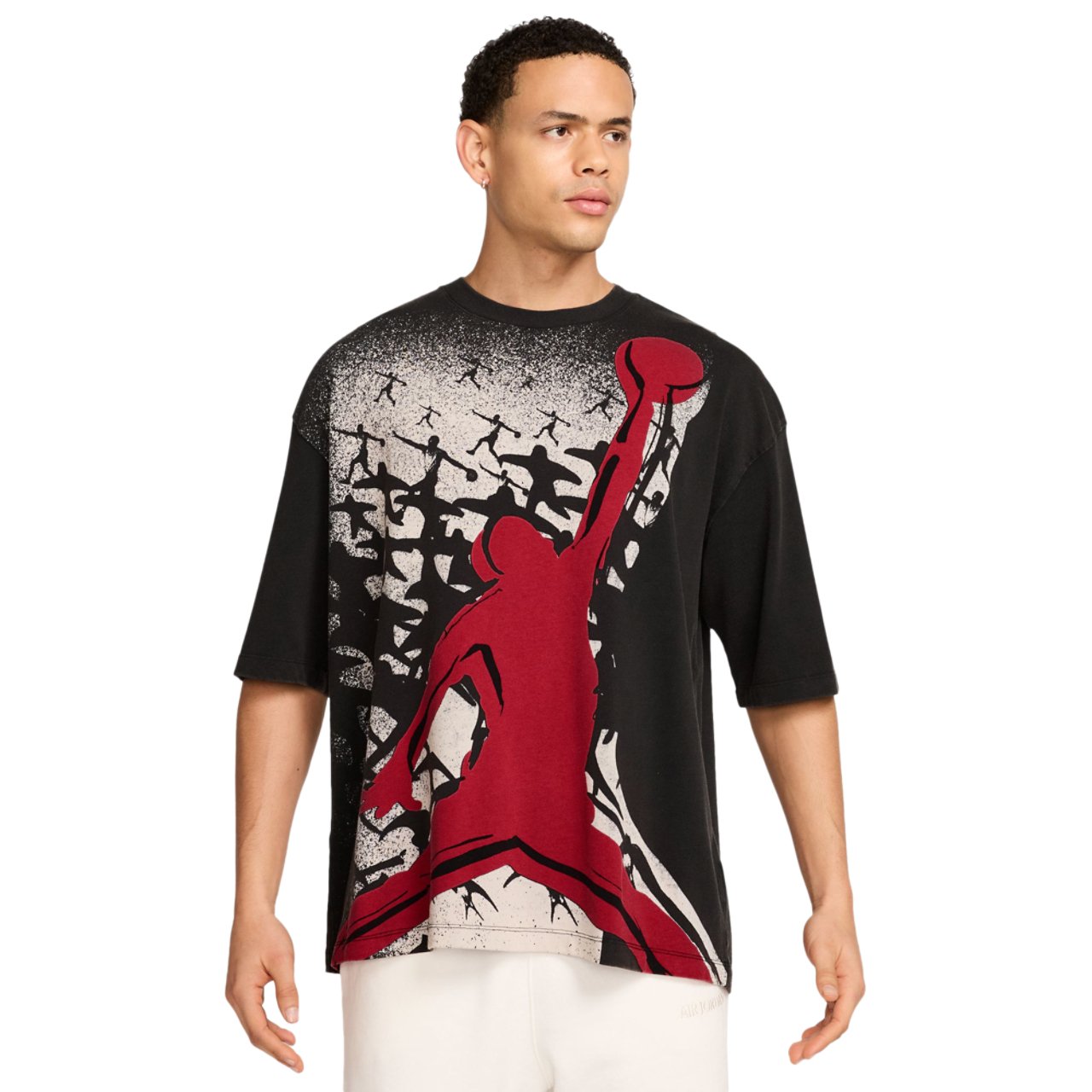 Jordan NC Reissue Oversize Short Sleeve Crew Image 1 of 3. Tap to open photo gallery.