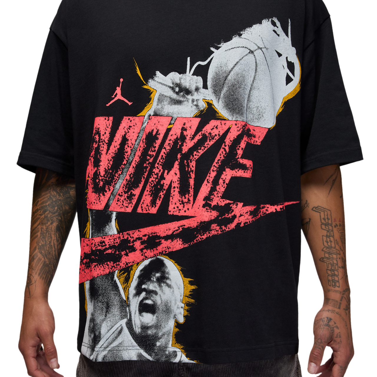 Jordan Reissue Oversized Short Sleeve Crewneck Image 3 of 4. Tap to open photo gallery.