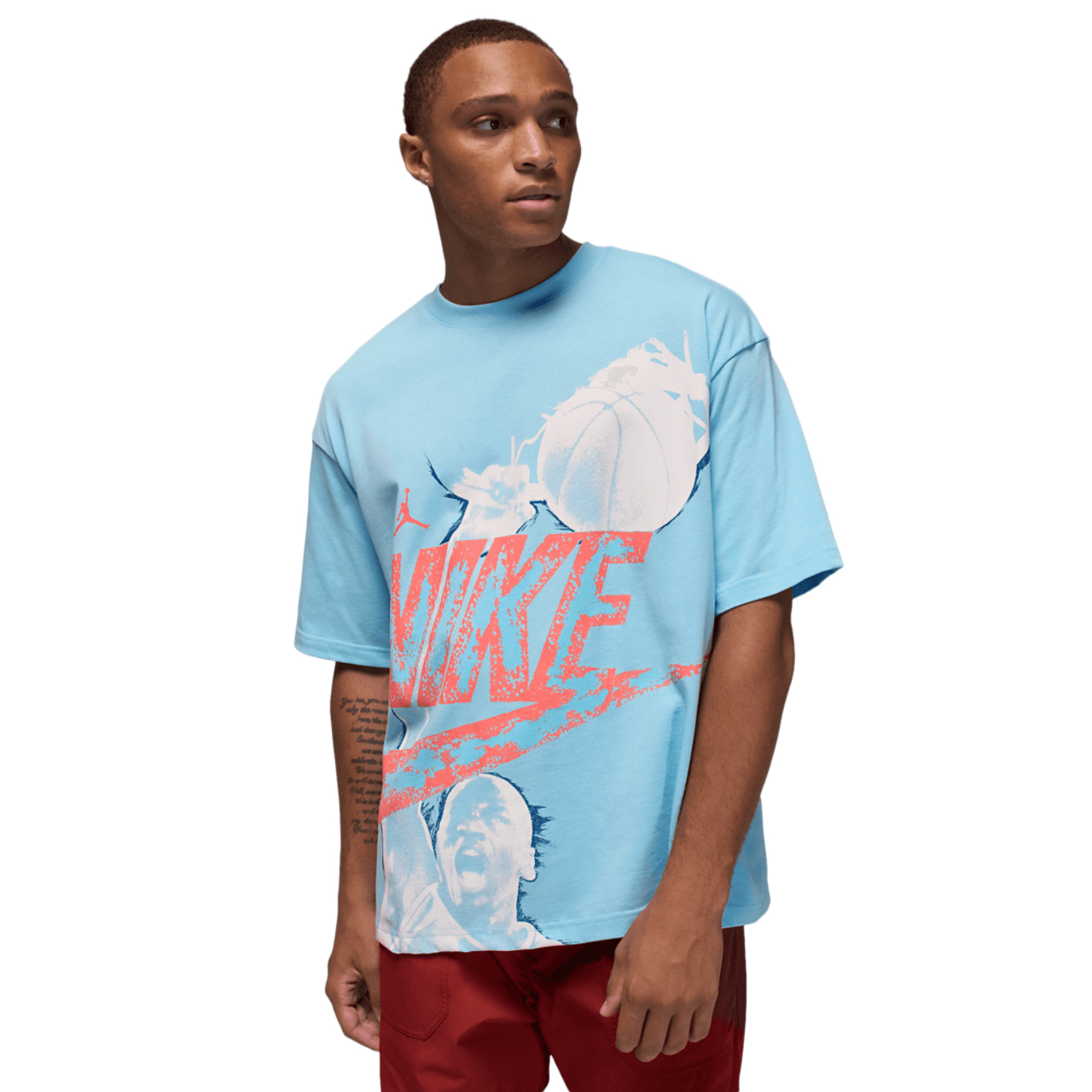 Jordan Reissue Oversized Short Sleeve Crewneck Image 1 of 5. Tap to open photo gallery.